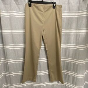 SOFT SURROUNDINGS / Straight Leg High Rise Khaki Dress Pants Size 8